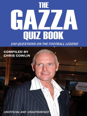 cover image of The Gazza Quiz Book